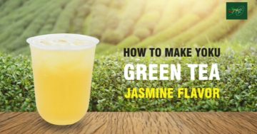 How to make Yoku | Green tea | Jasmine flavor