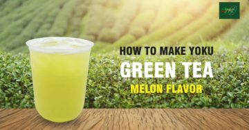 How to make Yoku | Green tea | Melon flavor