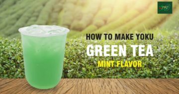 How to make Yoku | Green tea | Mint flavor
