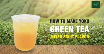 How to make Yoku | Green tea | Mixed Fruit flavor