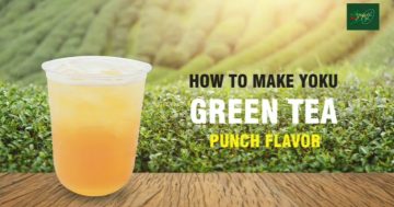 How to make Yoku | Green tea | Punch flavor