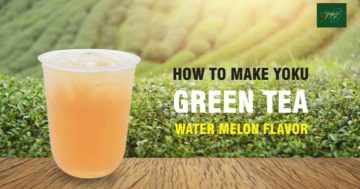 How to make Yoku | Green tea | Water melon flavor